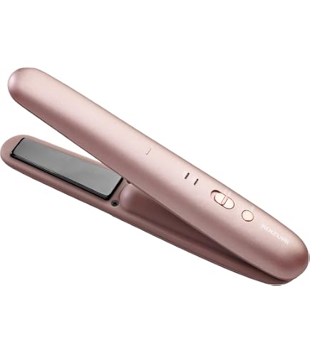 Amazon.co.jp: Koizumi KHS-8640/P Cordless Straightening Iron, Pink